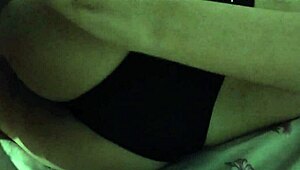 Latina Cousin Flaunts Ass In Homemade Mexican Lingerie