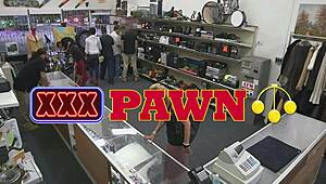 big schlong slides into amateur pussy for tight sucking blowjob, making her moan loudly