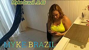 INES VENTURA CALLS PLUMBER FOR SHOWER FIX BUT PAYS WITH DEEPTHROAT