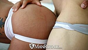 Manroyale muscle bfs rod stone and fernando del rio fuck hard