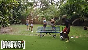 all natural mimi monet deepthroats dick like a slut outdoors 😈