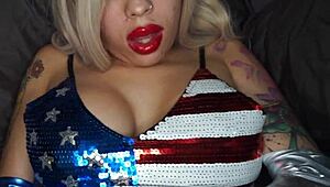 Feeling Intense Fisting On July 4th With Jasmine Dark