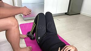 Sexy Pinay teen seduced by gym teacher