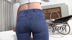 Hot Blonde Lana Cumming Hard on Camera