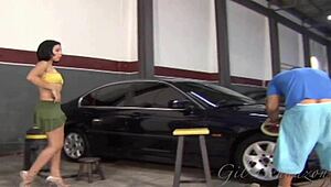 Loupan กำลังล้างรถโดนสาว18+ยั่วเย็ด