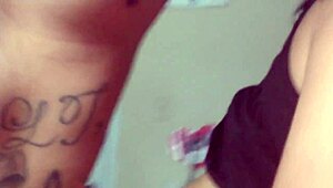 hey, watch this couple getting bent over in doggystyle with tattoos 😏💥