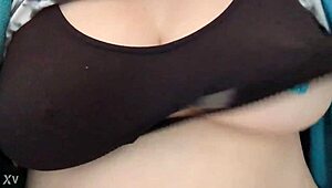 Hey, wanna see me slap these big natural tits hard?