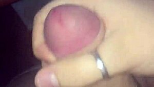 Bisexual guy jerks off and cums