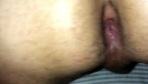 Gay twink fucks hairy guy bareback