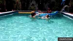 Tyler Lakes and Oliver Star in Gay Spring Break Anal and Oral Action