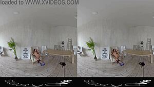 Stasyqvr bombshell meganq strips in body stocking