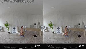 Stasyqvr bombshell meganq strips in body stocking