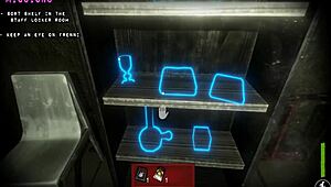 Girl Fucks Guy in Hentai Game with Ripped Clothes and Teasing.