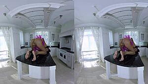 Watch a chocolate-covered girl spread herself in VR