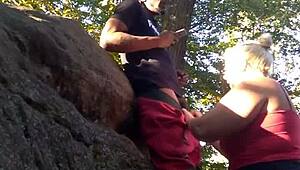 Kali Kakes NYC pawg caught giving a public blowjob in South Bronx