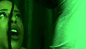 ebony slut submits to bdsm bondage and spanking