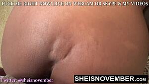 lying step daughter gives handjob and blowjob pov