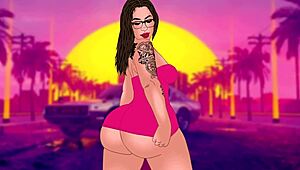 Big asses like these you have to jerk off to blah gigi and woe alexandra in a big ass booty cartoon parody mash up