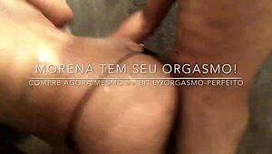 Amateur Teen Shakes with Intense Orgasm in Hardcore Action