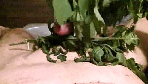 Exploring the wild side with stinging nettle play in a secluded forest. It’s a daring fetish adventure.