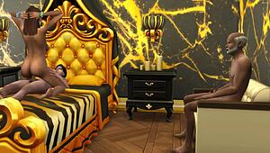 Indian Stepmom Joins Virgin Stepson and Dad in Wild Family Threesome