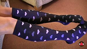 socks tease 😏