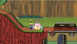 Hentai game pornplay with big boobs and boob sex