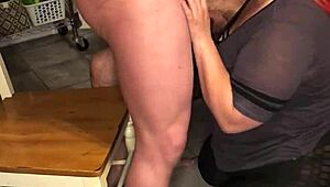 my amateur wife shared for double blowjob with facial