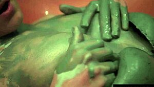 Wet And Dirty Cutie Fingers Her Pussy To Orgasm In The Bathtub