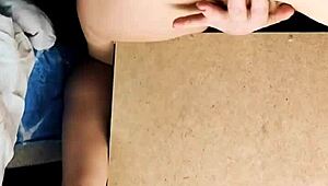 milf innessa kiss plays with toy close-up! 😜