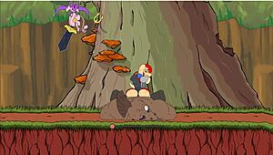 Hentai game pornplay with big boobs and boob sex