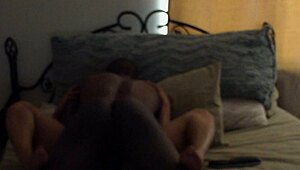 Newlyweds engage in passionate sex