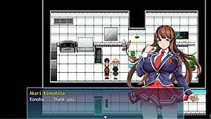 Blonde Asian Hentai Girl Undresses Nude for Voyeur in Apostle Pornplay Ep 4