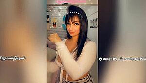 Tiktoker Emanuelly Raquel stars in a steamy blowjob compilation