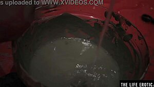 Wet And Dirty Cutie Fingers Her Pussy To Orgasm In The Bathtub