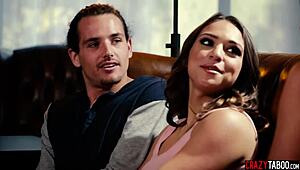 Stepsisters Sara Luvv And Abella Danger Share A Hard Penis With Joy!