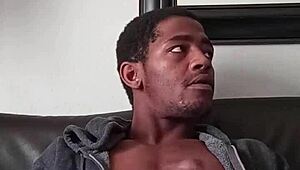 huge black 11 inch dick stroked hard until cum explodes everywhere, watch the big cock skeet