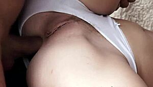 Wow, this Eurobabe gets assfucked by a massive cock in wild action! 😍