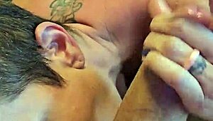 oh yeah, wife sucks big cock and swallows cum!