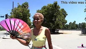 Stunning Jenna Foxx in Outdoor Adventures