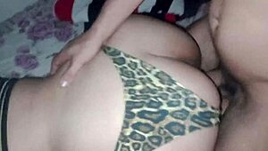Brazilian Teen 18+ Prostitute Bent Over for Doggystyle with Big Ass