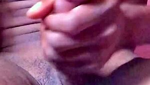 orgasm from masturbation with cock and ass