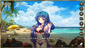 Shinrenki musou tenka touitsu den zhao zhong swimsuit erotic scene