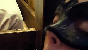 Bored Housewife Gives Blowjob With Big Tits