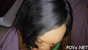 Watch these young beauties suck cock with rabbit toy!