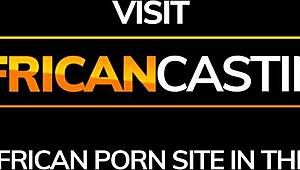 Oh No, Big White Cock Overwhelms African Cutie in POV!