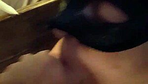 Bored Housewife Gives Blowjob With Big Tits