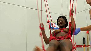 Kay love licks ebony ass roughly