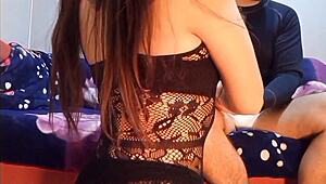 El culazo de mi cuñada cabalga mi verga monstruosa