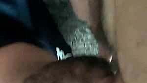 Fat brazilian bear gets deepthroat blowjob with gagging